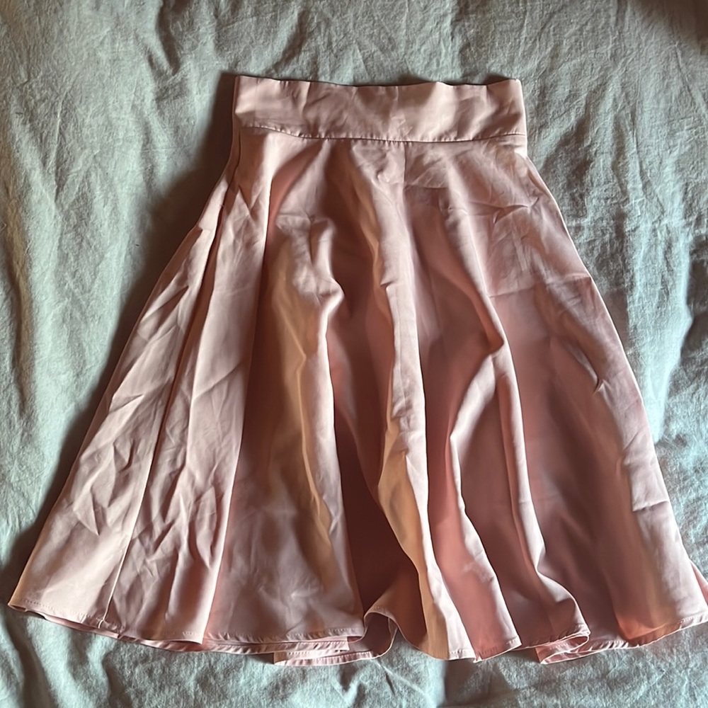 Pink 50’s swing skirt